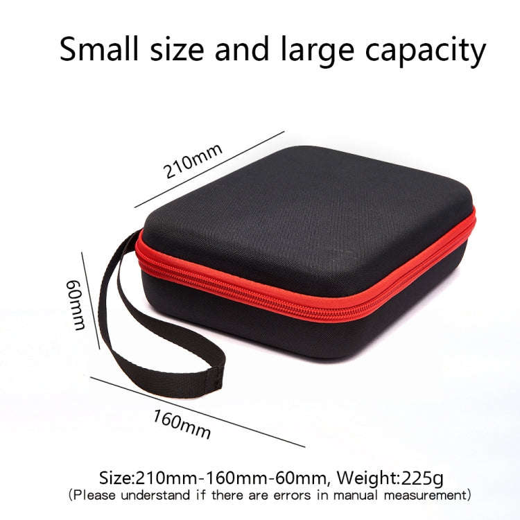 For DJI Osmo Mobile 6 Carrying Travel Case Bag, Size: 21x  16 x 6cm (Black)
