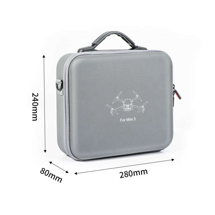 For DJI Mini 3 / RC-N1 STARTRC Shoulder Storage Bag Handbag (Grey)