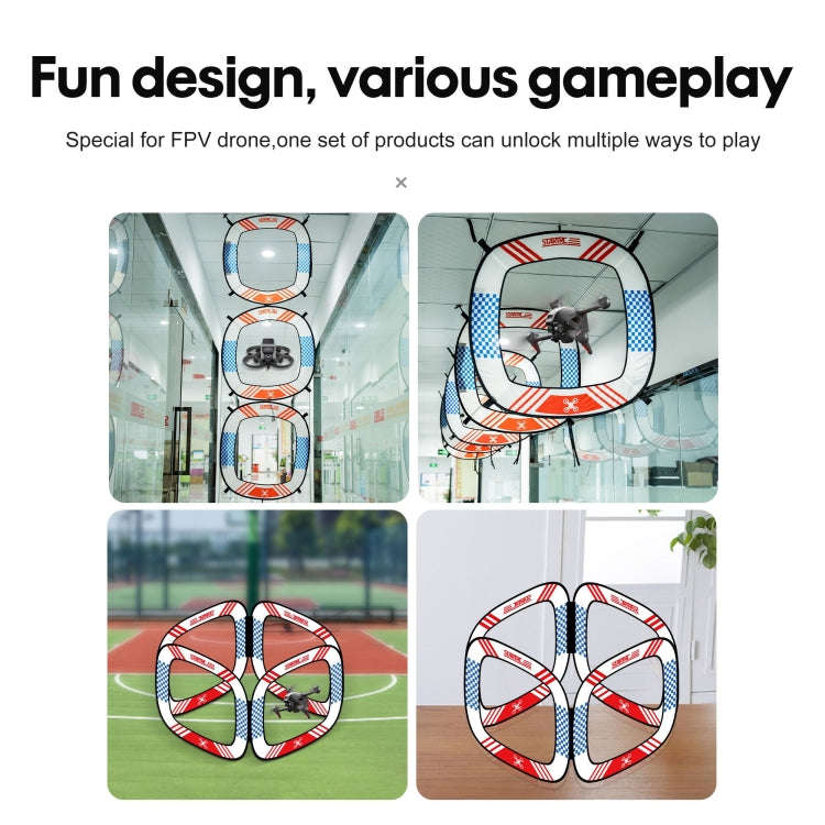 For DJI FPV STARTRC 5 in 1 Drone Obstacle Avoidance Training Track Competition Practice Obstacle ...
