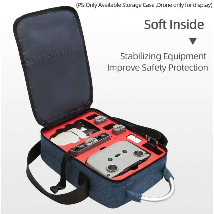 For DJI Mini 2 SE Shockproof Single Shoulder Storage Carrying Case Box Bag, Size: 30 x 22 x 10cm ...