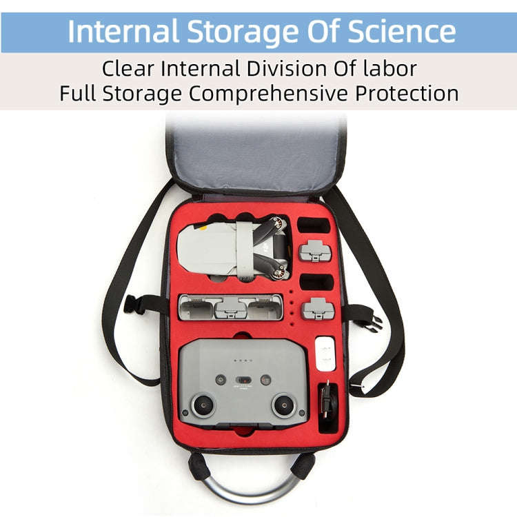 For DJI Mini 2 SE Shockproof Single Shoulder Storage Carrying Case Box Bag, Size: 30 x 22 x 10cm ...