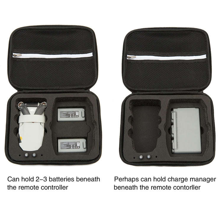 For DJI Mini 2 SE Shockproof Carrying Hard Case Drone Body Storage Bag, Size: 24x 19 x 9cm (Black...