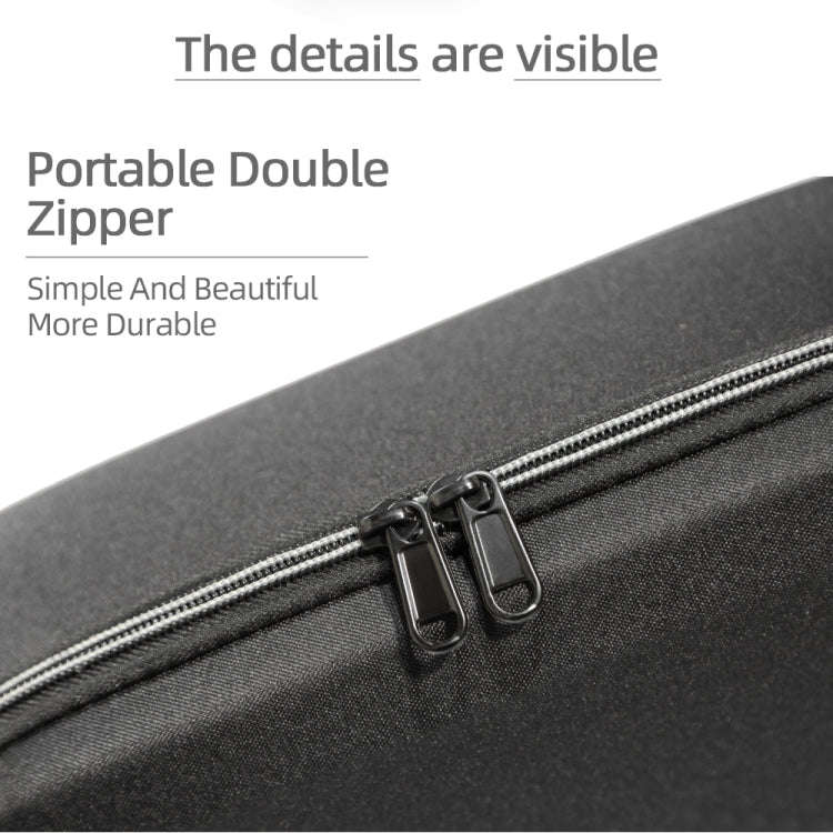 For DJI Mini 2 SE Square Shockproof Hard Case Carrying Storage Bag, Size: 28 x 23 x 10cm (Black)