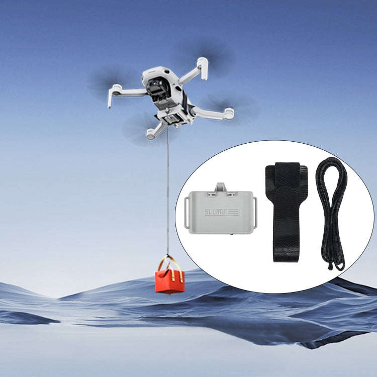 For DJI Mini 2 / Mini 2 SE / Mini 3 / Pro STARTRC Air-Dropping System Thrower Parabolic Bracket (...