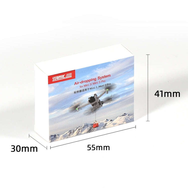 For DJI Mini 2 / Mini 2 SE / Mini 3 / Pro STARTRC Air-Dropping System Thrower Parabolic Bracket (...
