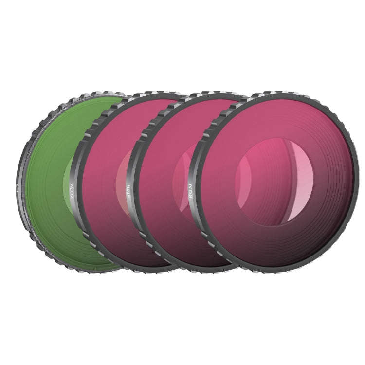 For DJI Action 5 Pro / 4 STARTRC 4 in 1 ND8 + ND16 + ND32 + CPL Lens Filter
