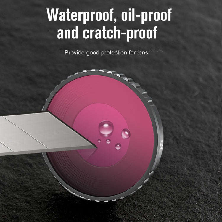 For DJI Action 5 Pro / 4 STARTRC 4 in 1 ND8 + ND16 + ND32 + CPL Lens Filter