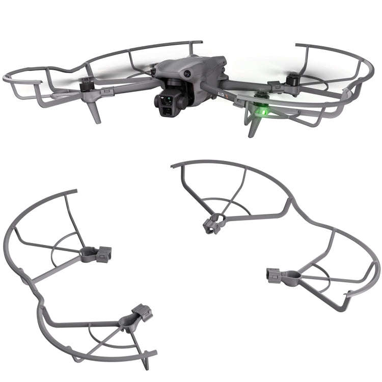 For DJI Air 3 STARTRC Drone Propeller Protective Guard Anti-collision Ring (Grey)