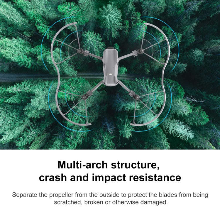 For DJI Air 3 STARTRC Drone Propeller Protective Guard Anti-collision Ring (Grey)