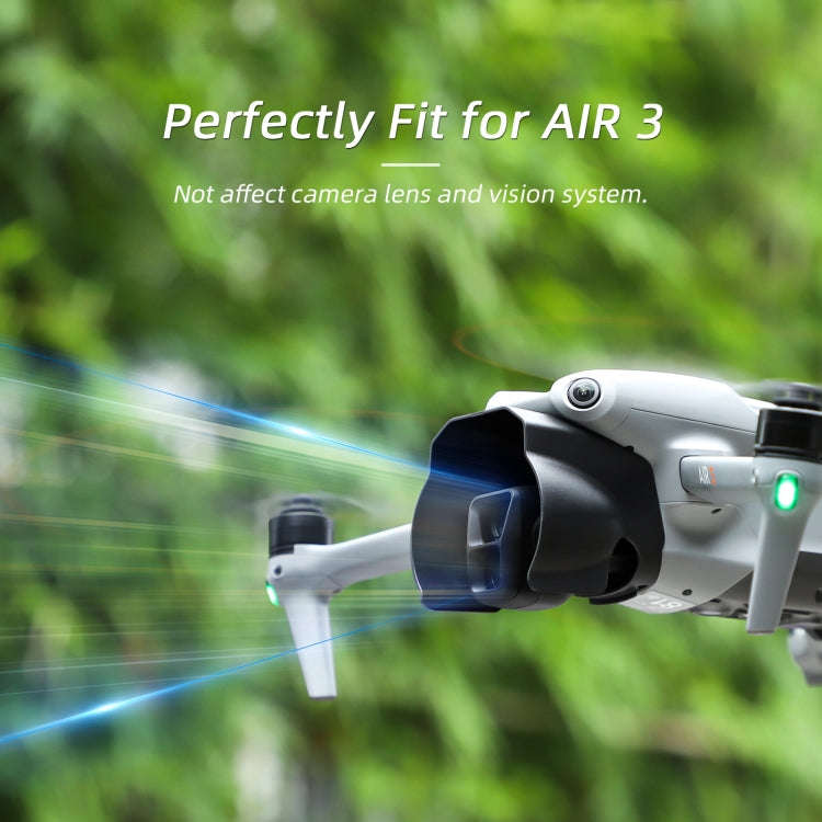For DJI Air 3 Sunnylife ZG690 Camera Lens Sunshade Anti-glare Hood (Black)