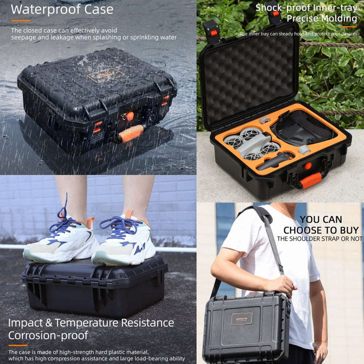 For DJI Neo Sunnylife Safety Carrying Case Large Capacity Waterproof Shock-proof Hard Travel Case...