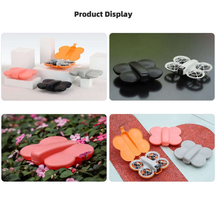 For DJI Neo Sunnylife Butterfly Storage Box Anti-collision Anti-scratch Protection Case (Black)