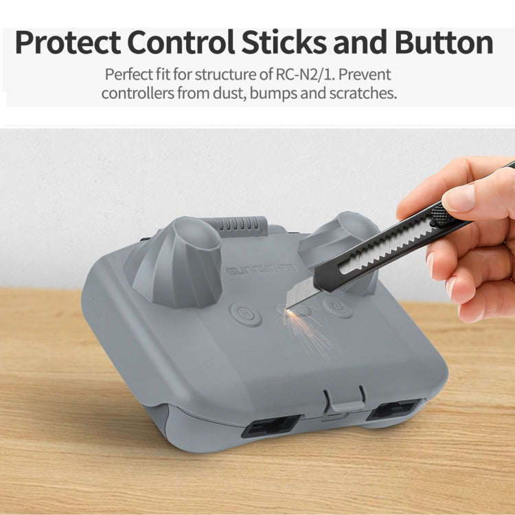 For DJI RC- N2 / N1 Sunnylife YK715 Remote Control Sunshade Protection Cover (Grey)
