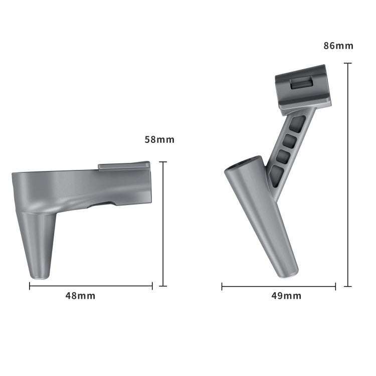 For DJI Air 3 STARTRC Split Type Heightened Anti-fall Landing Gear Training Rack (Grey)
