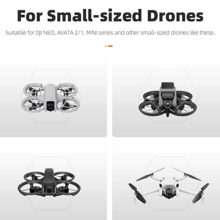 Sunnylife Drone Landing Pad 35cm Fast-Fold Double-Sided Leather Waterproof Helipad for DJI Neo / ...