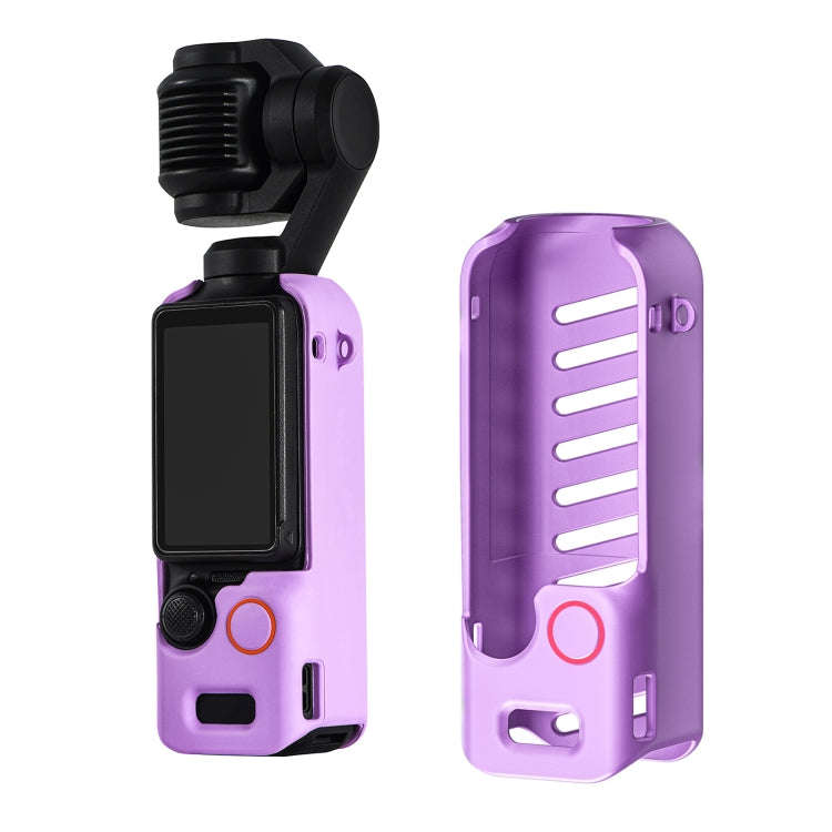 For DJI OSMO Pocket 3 STARTRC Body TPU Cover Case (Purple)