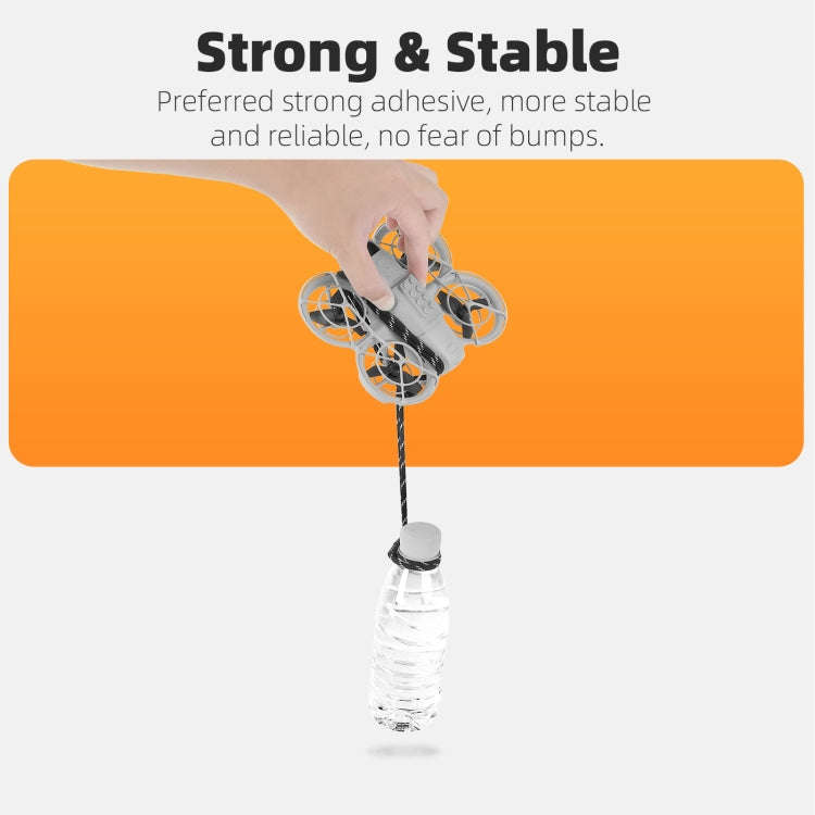 For DJI Neo Sunnylife Building Blocks Adapter Funny Building Bricks Toy Expansion Accessories (Grey)