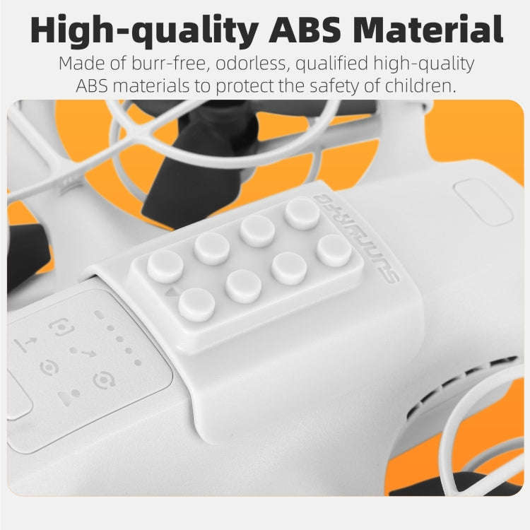 For DJI Neo Sunnylife Building Blocks Adapter Funny Building Bricks Toy Expansion Accessories (Grey)