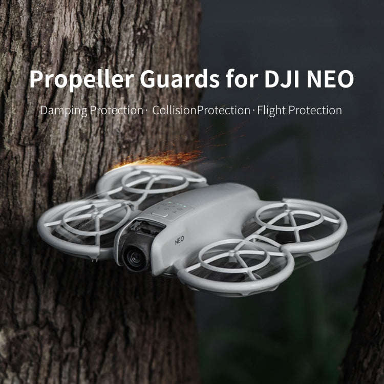 For DJI Neo STARTRC Drone Propeller Protective Guard Anti-collision Ring (Green)