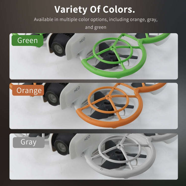 For DJI Neo STARTRC Drone Propeller Protective Guard Anti-collision Ring (Green)