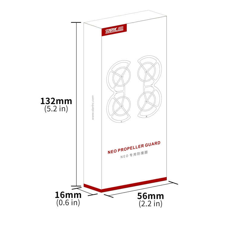 For DJI Neo STARTRC Drone Propeller Protective Guard Anti-collision Ring (Grey)