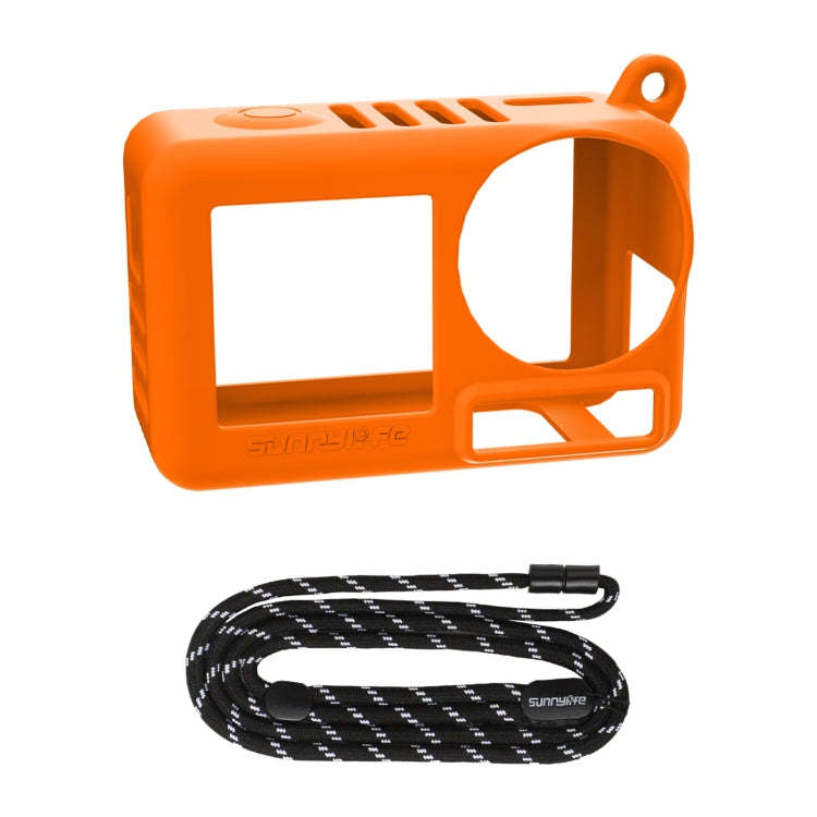 For DJI Osmo Action 5 Pro Sunnylife Silicone Protective Case Scratch-proof Camera Cover with Lany...