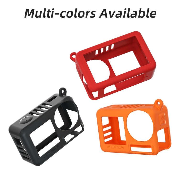 For DJI Osmo Action 5 Pro Sunnylife Silicone Protective Case Scratch-proof Camera Cover with Lany...
