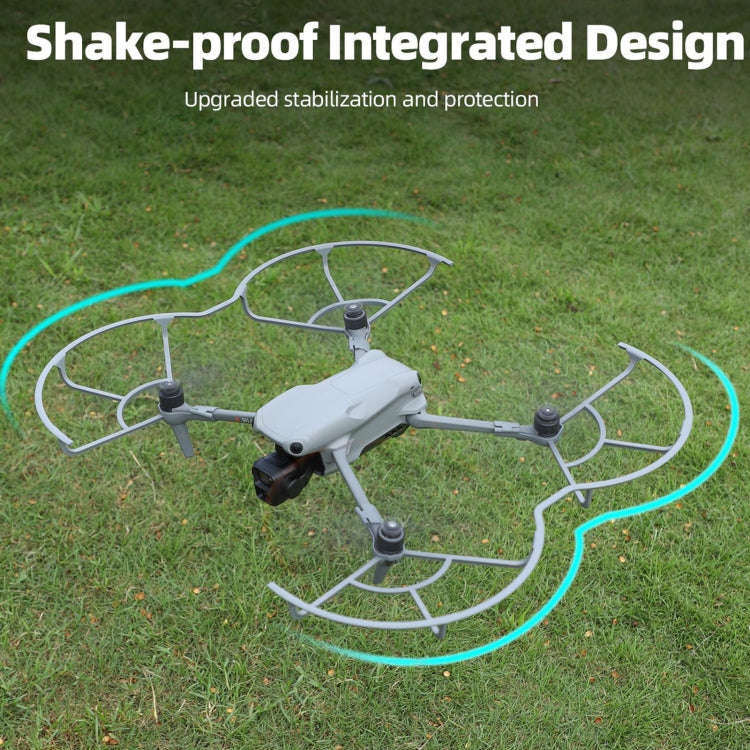 For DJI Air 3S / 3 Sunnylife Propellers Guard Protector Integrated Shielding Rings Quick Release ...