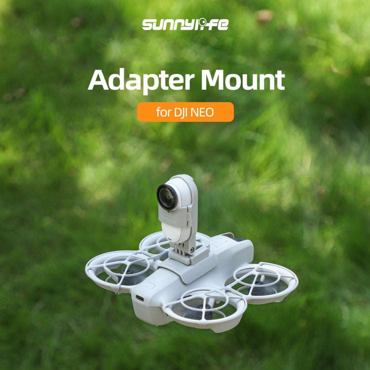 For DJI Neo / Insta360 GO 3S / GO 3 Sunnylife Drone Expansion Mount Action Camera Holder Adapter ...