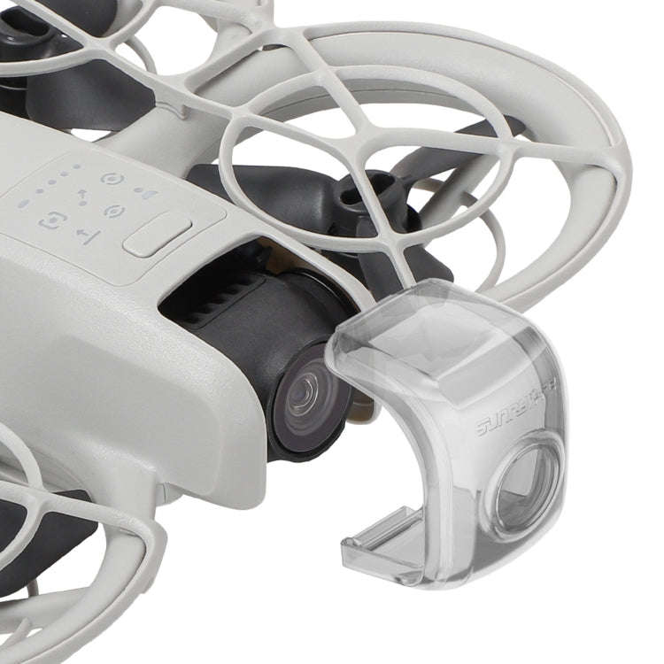For DJI Neo Sunnylife Integrated Gimbal Protector Camera Lens Cover (Clear Grey)