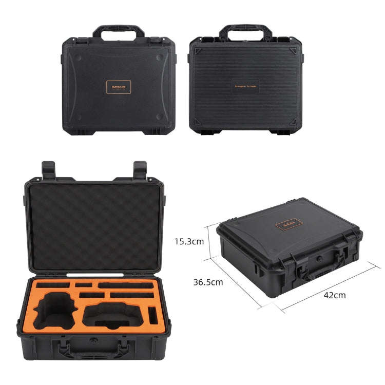 For DJI Air 3S / 3 Sunnylife Safety Carrying Case Large Capacity Waterproof Shock-proof Hard Trav...