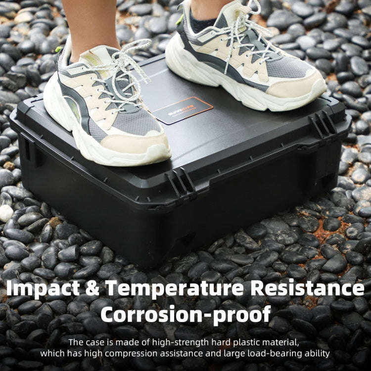For DJI Air 3S / 3 Sunnylife Safety Carrying Case Large Capacity Waterproof Shock-proof Hard Trav...