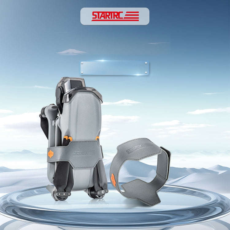 For DJI Air 3S / Air 3 STARTRC Drone PU Propellers Holder (Grey)
