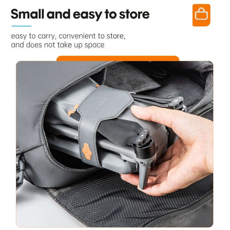 For DJI Air 3S / Air 3 STARTRC Drone PU Propellers Holder (Grey)