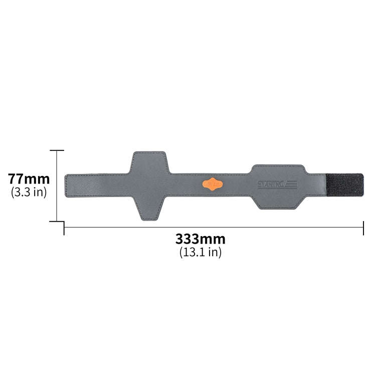 For DJI Air 3S / Air 3 STARTRC Drone PU Propellers Holder (Grey)