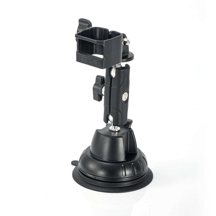 For DJI OSMO Pocket 3 STARTRC Suction Cup Holder Expansion Adapter Bracket (Black)