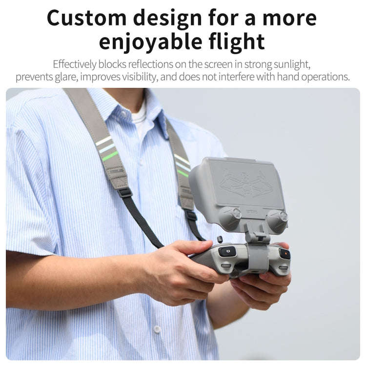 For DJI RC / RC 2 STARTRC Remote Control Sunshade Protection Cover (Grey)