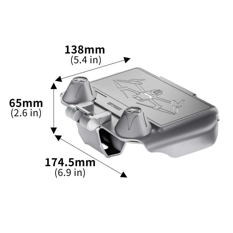 For DJI RC / RC 2 STARTRC Remote Control Sunshade Protection Cover (Grey)