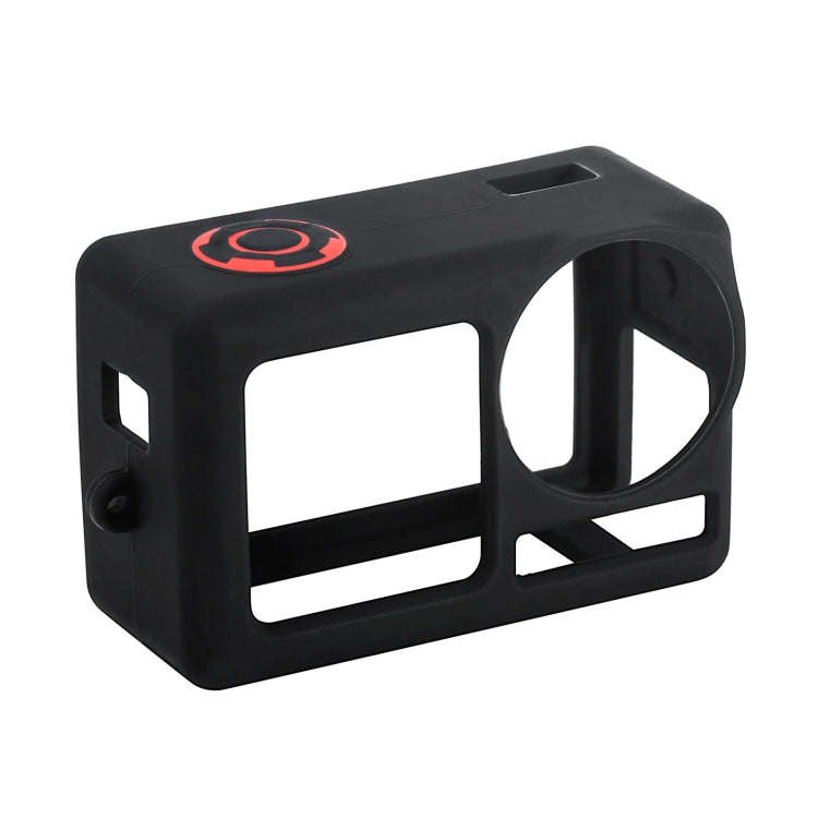 For DJI Osmo Action 5 Pro STARTRC Silicone Protective Case with Lens Cover (Black)
