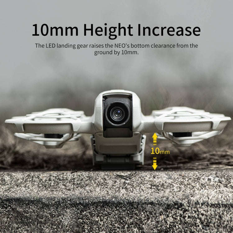 For DJI Neo STARTRC LED Light Heightened Landing Gear Training Rack (Grey)