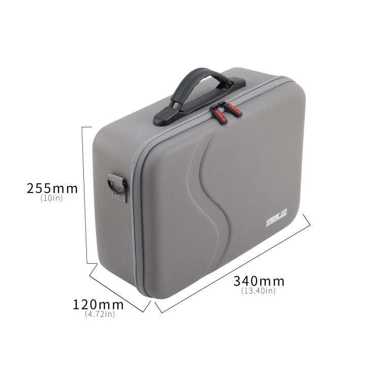 For DJI Neo STARTRC Upgraded Shoulder PU Storage Bag Handbag (Grey)