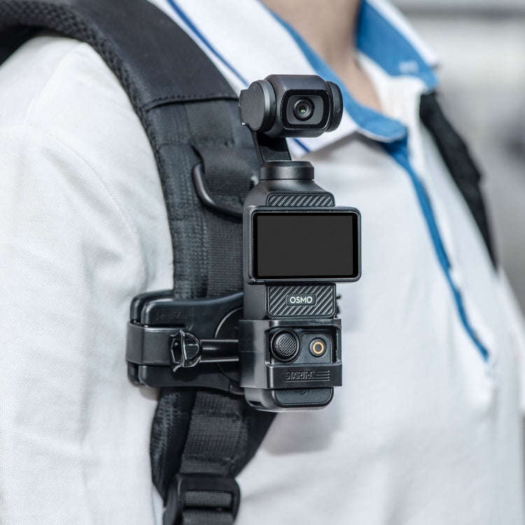For DJI OSMO Pocket 3 STARTRC Expansion Bracket Fixed Plastic Frame (Black)