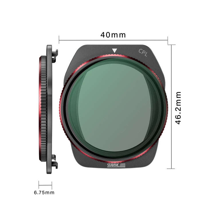 For DJI Air 3S STARTRC CPL Lens Filter