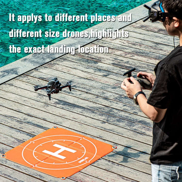 STARTRC 65cm Portable Foldable Square Parking Apron Landing Pad for DJI FPV / mini 2 / Mavic Air ...