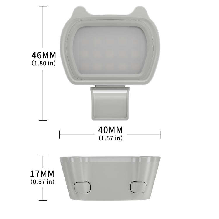 STARTRC Multi-functional Universal Cat-ears Magnetic Fill Light Beauty Selfie Light for DJI OM6/O...
