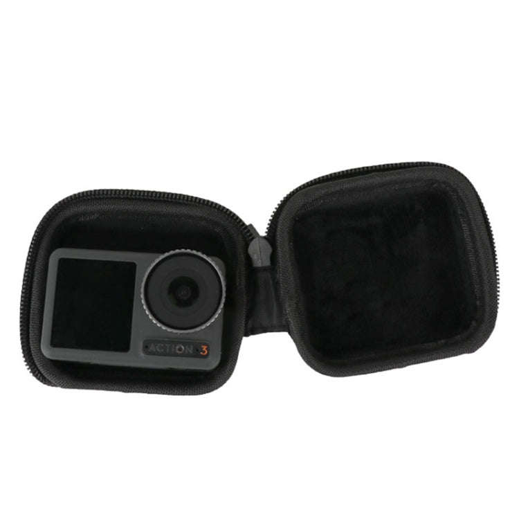 For DJI Action 3 / 4 RUIGPRO Mini Portable Storage Box Case (Black)