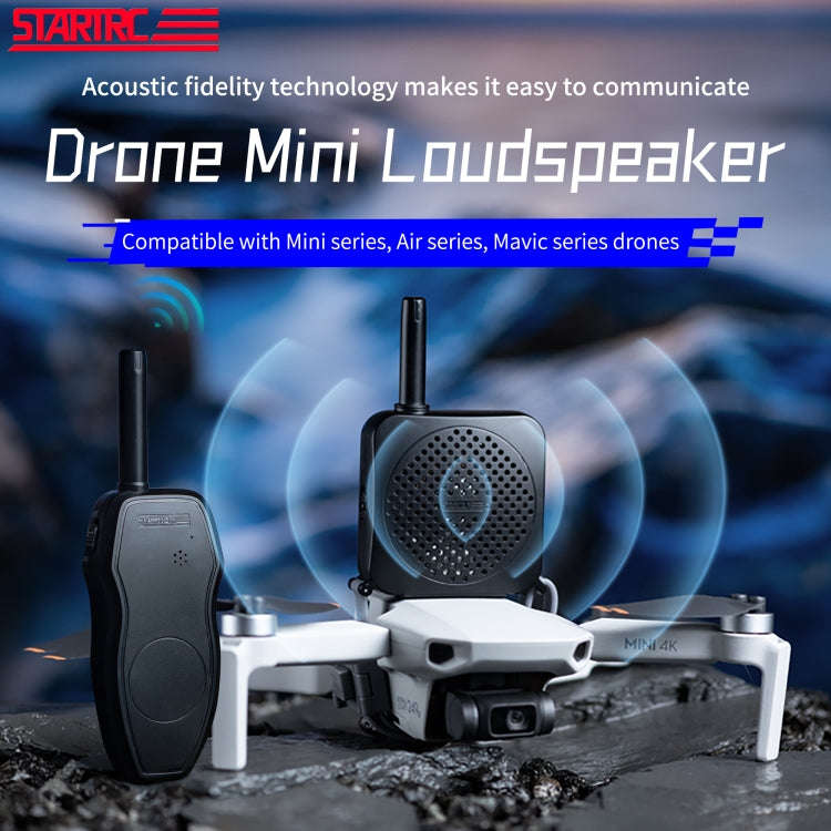 STARTRC Drone Megaphone Wireless Portable Speaker 1KM Control for DJI Mavic / Air / Mini Series (...