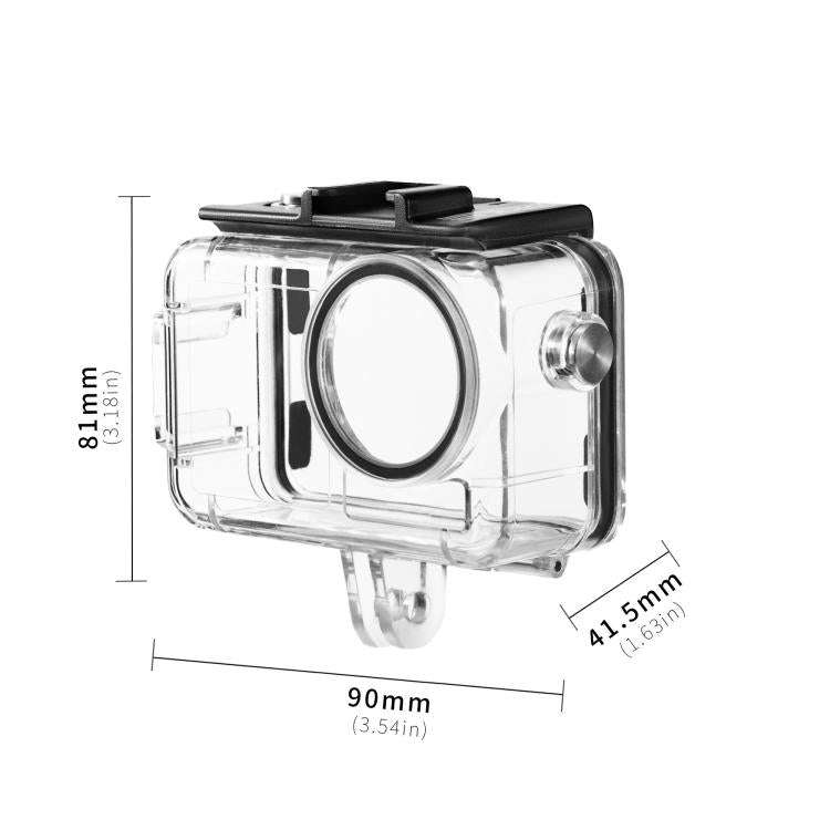 For DJI Osmo Action 5 Pro / 3 / 4 STARTRC 40m Underwater Waterproof Housing Diving Case (Transpar...