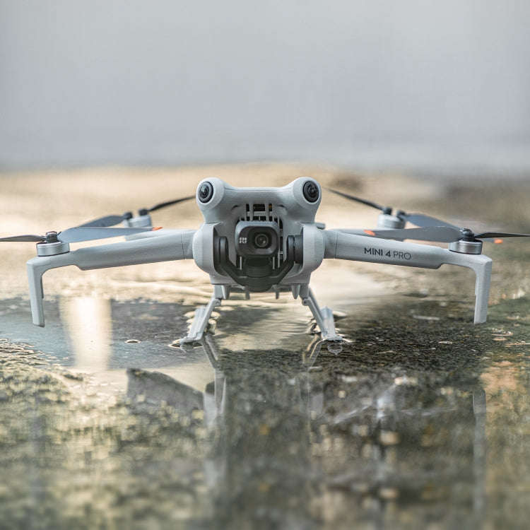 For DJI Mini 4 Pro STARTRC Folding Anti-fall Anti-dirt Heightened Landing Gear Training Rack (Grey)