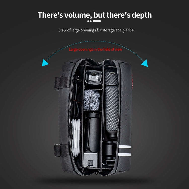 For DJI Osmo Pocket 3 STARTRC Portable Storage Bag with Hand Strap (Black)